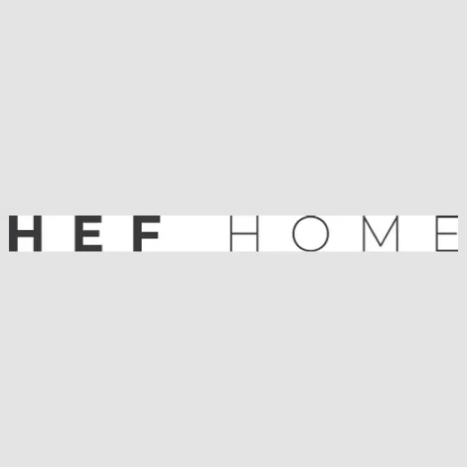 Hef Home brand logo for hefhome.com