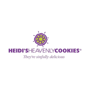 Heidi's Heavenly Cookies brand logo for heidisheavenlycookies.com