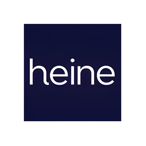 Heine brand logo for heine.de
