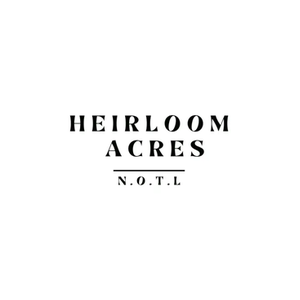 Heirloom Acres brand logo for heirloomacres.ca
