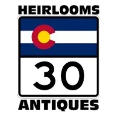 Heirlooms Antique Mall brand logo for heirloomsantiquemall.com