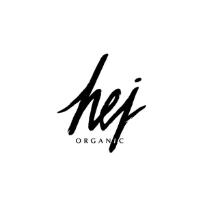 Hej Organic brand logo for hejorganic.com