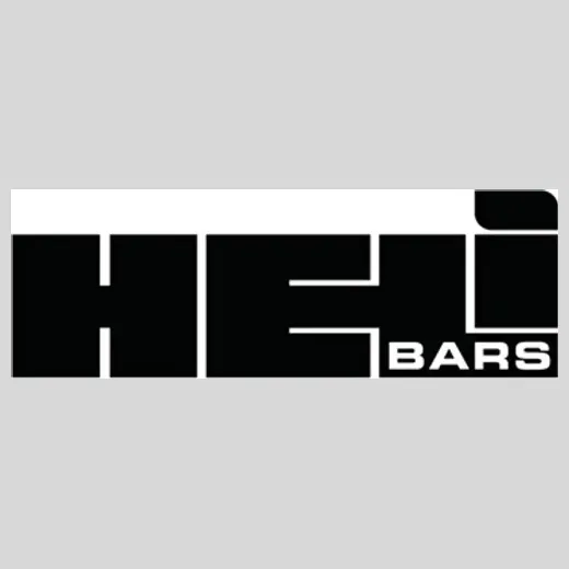 Helibars brand logo for helibars.com