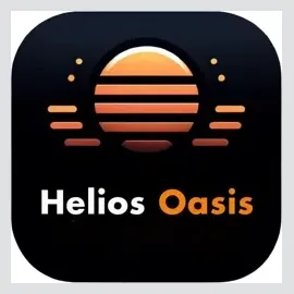 Helios Oasis brand logo for heliosoasis.com