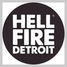 Hell Fire Detroit brand logo for hellfiredetroit.com