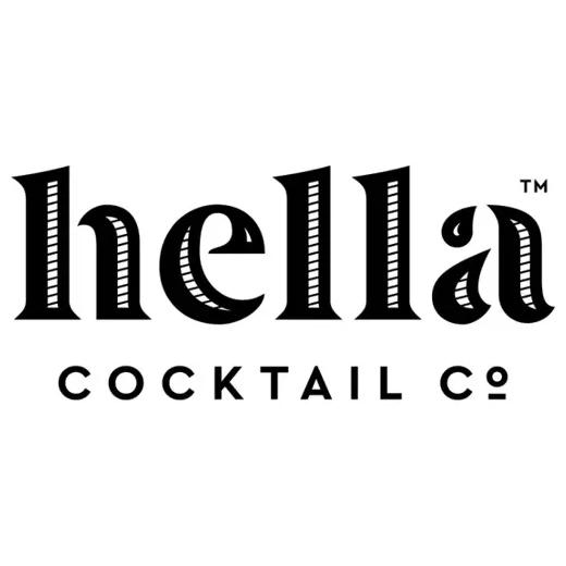 Hella Cocktail Co. brand logo for hellacocktail.co