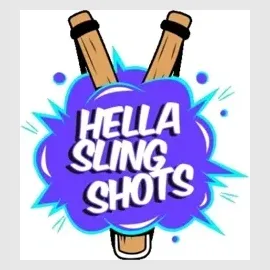 Hella Slingshots brand logo for hellaslingshots.com