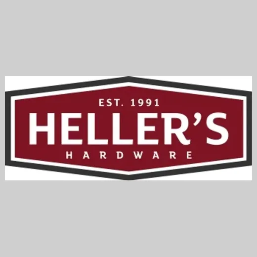 Heller's Hardware brand logo for hellershardware.com
