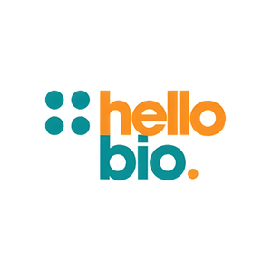 Hello Bio brand logo for hellobio.com
