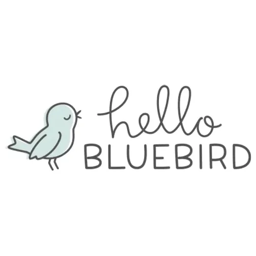 Hello Bluebird brand logo for hellobluebird.com