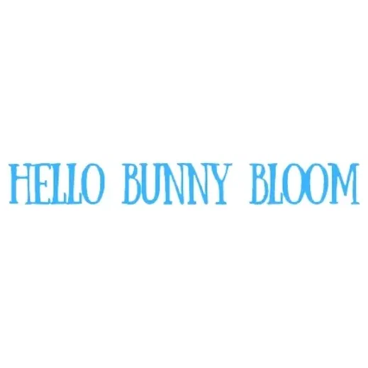 Hello Bunny Bloom brand logo for hellobunnybloom.com