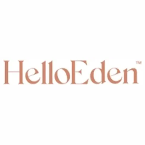 Hello Eden brand logo for helloeden.com