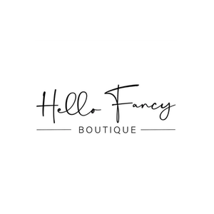 Hello Fancy brand logo for hellofancyboutique.com