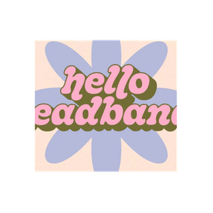 Hello Headband brand logo for helloheadband.com