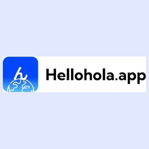 Hello Hola brand logo for hellohola.app