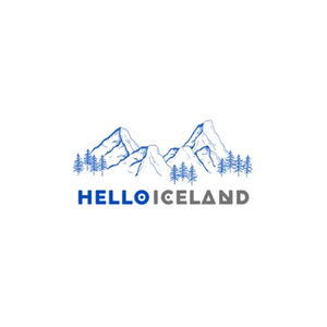 Hello Iceland brand logo for helloiceland.is
