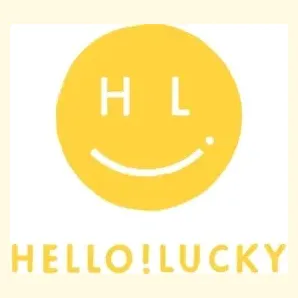 Hello Lucky brand logo for hellolucky.com