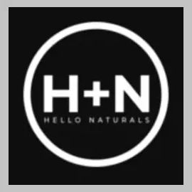 Hello Naturals brand logo for hellonaturals.com