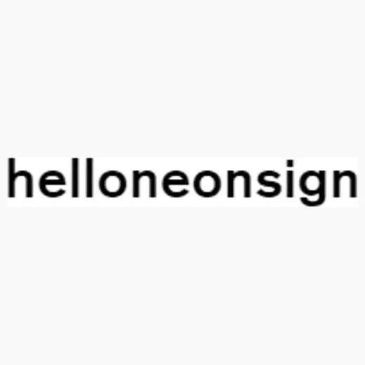 Hello Neon brand logo for helloneonsign.com