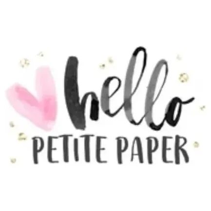 Hello Petite Paper brand logo for hellopetitepaper.com