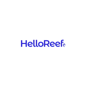 Hello Reef brand logo for helloreef.com