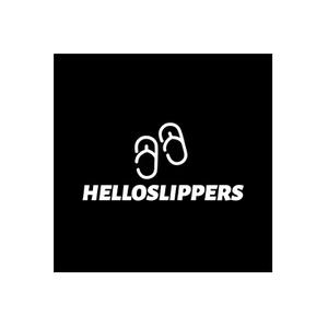 Hello Slippers brand logo for helloslippers.com