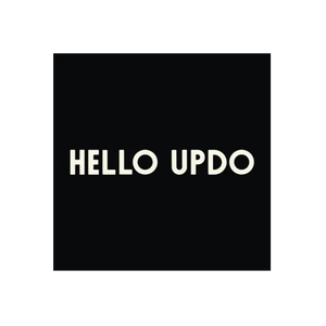 Hello Updo brand logo for helloupdo.com