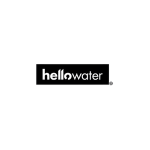Hello Water brand logo for hellowater.com