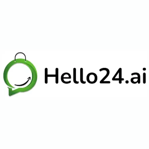 Hello24 brand logo for hello24.ai