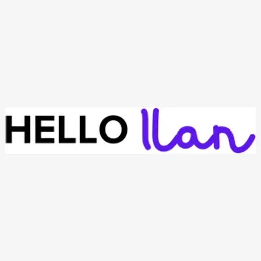 helloilan brand logo for helloilan.com
