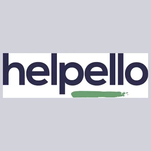 Helpello brand logo for helpello.com