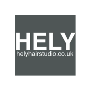 Hely brand logo for helyhairstudio.co.uk