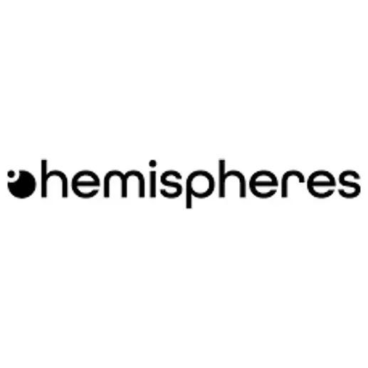 Hemispheres brand logo for hemispheres.wine