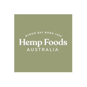 Hemp Foods Australia brand logo for hempfoods.com.au