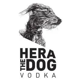 Hera the Dog brand logo for herathedogvodka.com