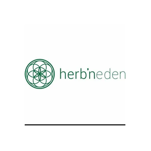 Herb N' Eden brand logo for herbneden.com