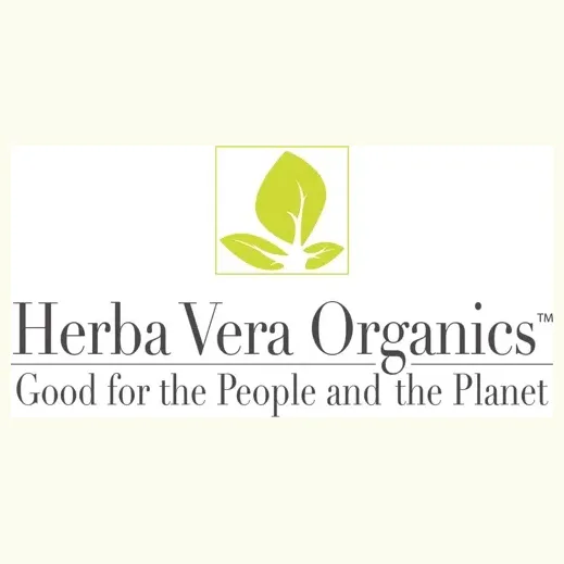 Herba Vera brand logo for herbaveraorganics.com