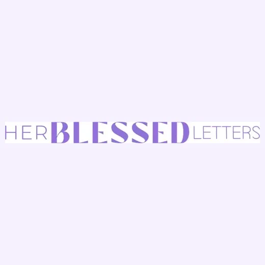 herblessedletters brand logo for herblessedletters.com