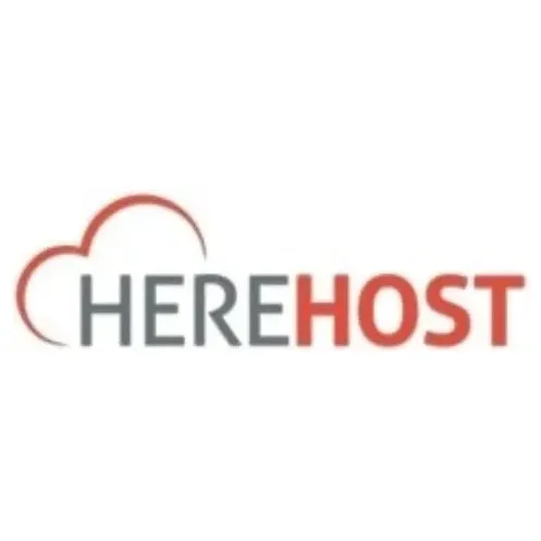 Here Host brand logo for here-host.com