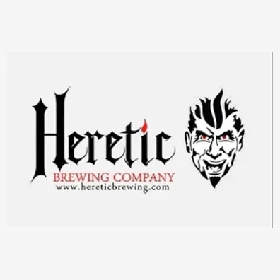 Heretic Brewing brand logo for hereticbrewing.com