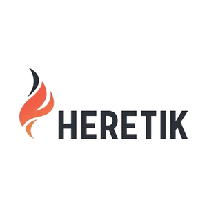 Heretik brand logo for heretik.com