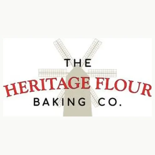 Heritage Flour brand logo for heritageflourbaking.com