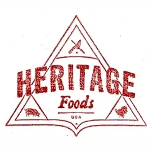 Heritage Foods brand logo for heritagefoods.com