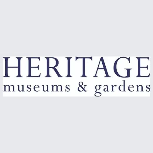 Heritage Museums & Gardens brand logo for heritagemuseumsandgardens.org