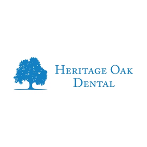 Heritage Oak Dental brand logo for heritageoakdental.com