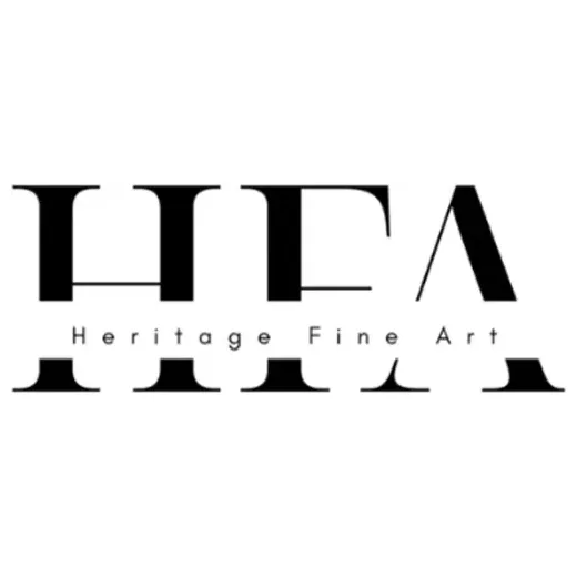 Heritage's brand logo for heritagesart.com