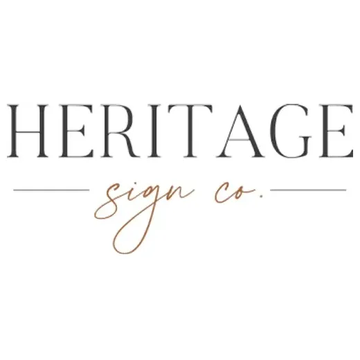 Heritage Sign Co brand logo for heritagesignco.com