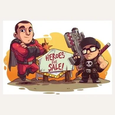Heroes for Sale brand logo for heroesforsalelv.com