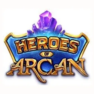 Heroes of Arcan brand logo for heroesofarcan.io