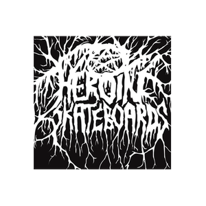 Heroin Skateboards brand logo for heroinskateboarding.com